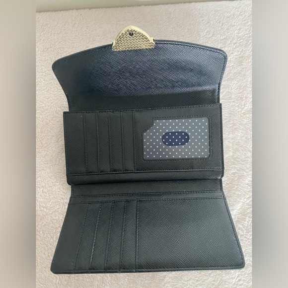 BLACK LONG WALLET - Picture 3 of 3